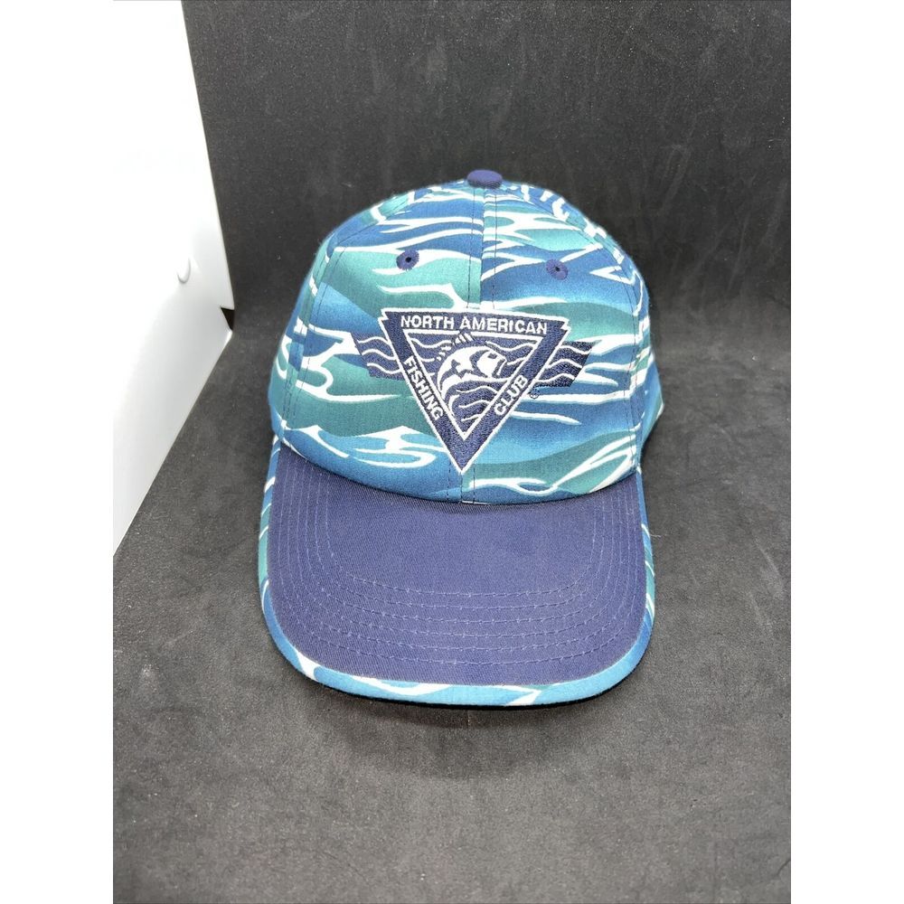 K Products North American Fishing Club Ripplin Snap Back Hat Cap USA
